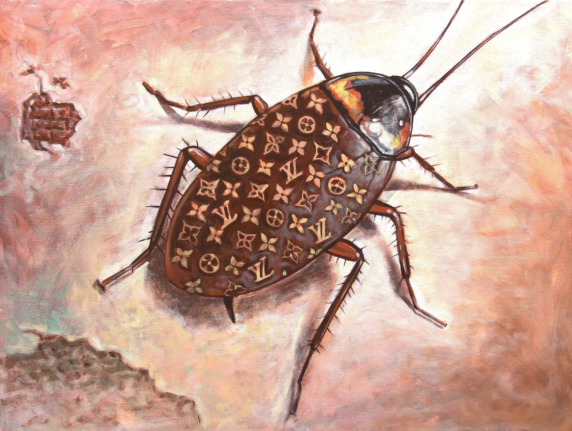 Artwork titled Indestructible Status, Luxury in Decay Series
