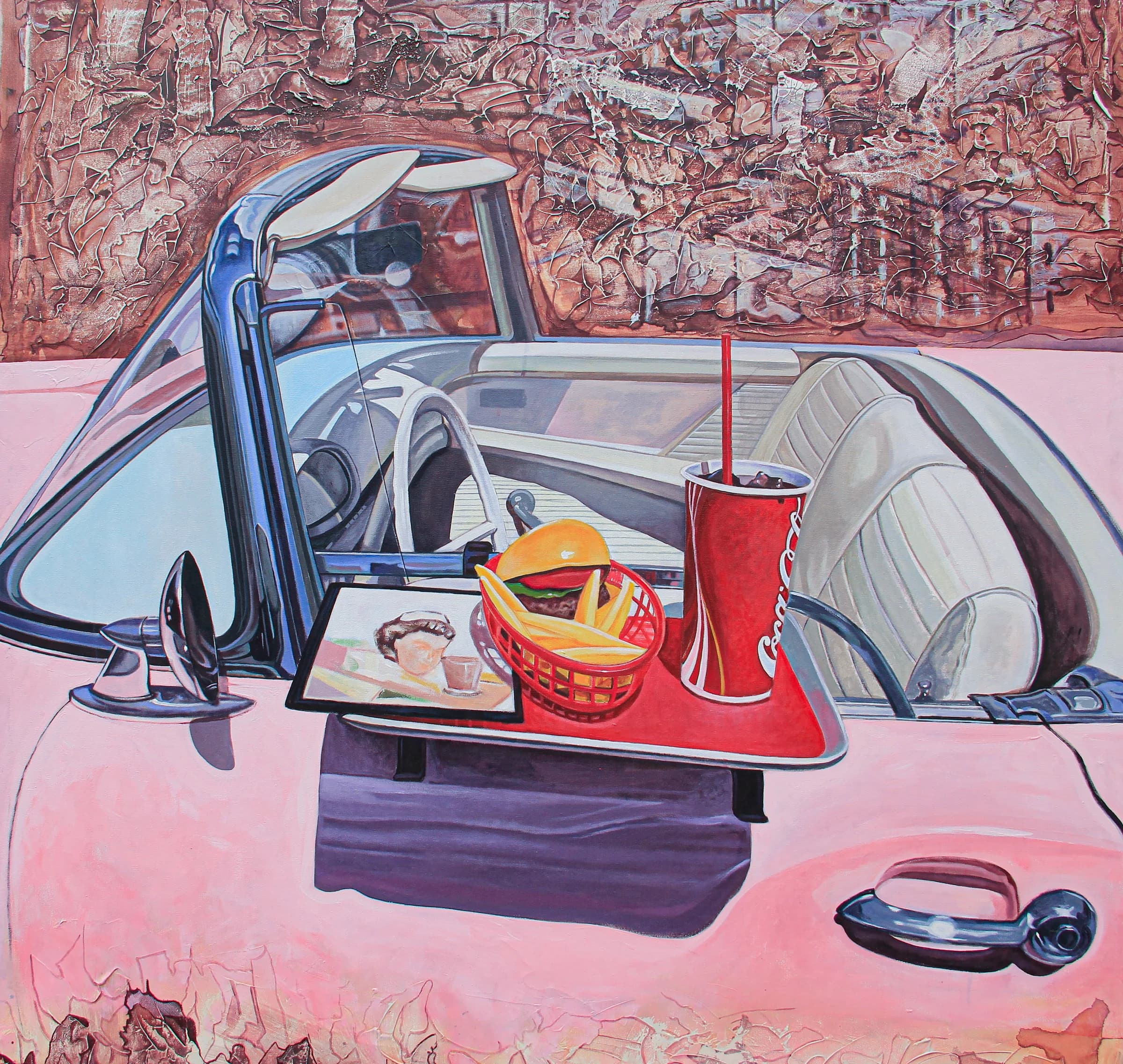 Artwork titled Pink Cadillac