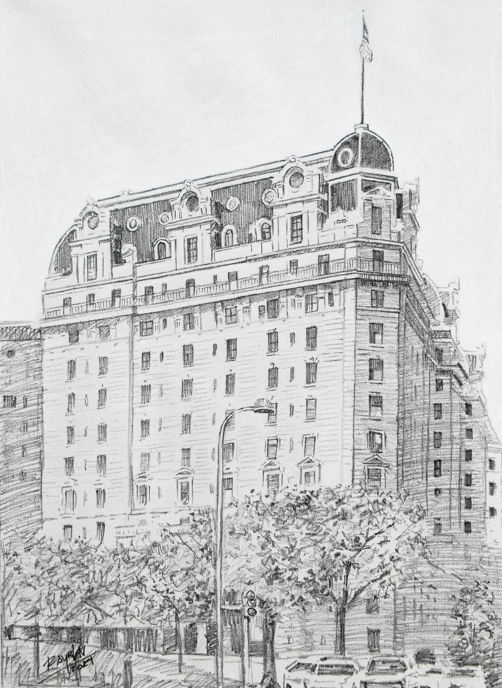 Artwork titled The Willard Hotel