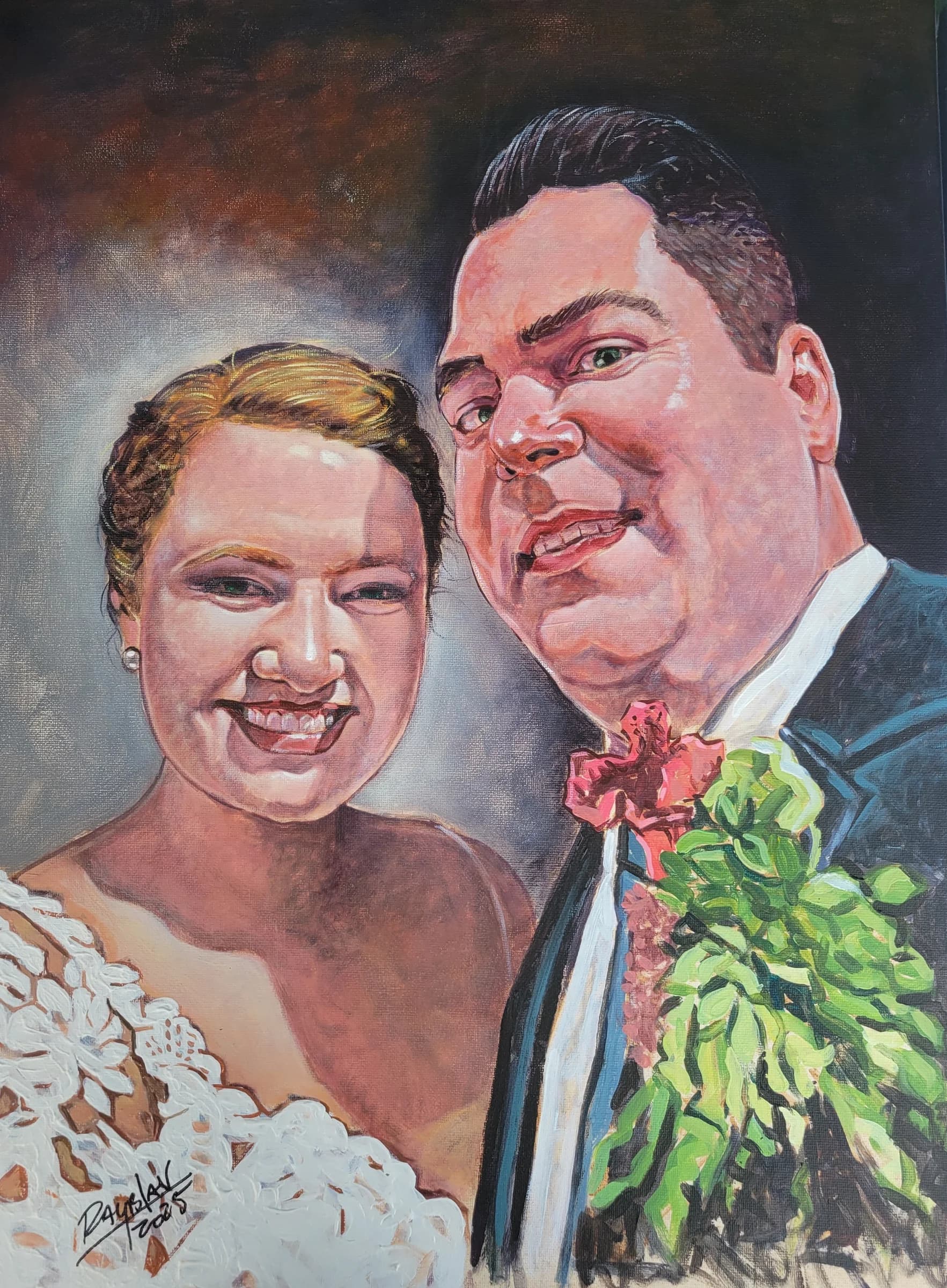 Artwork titled Wedding Portrait