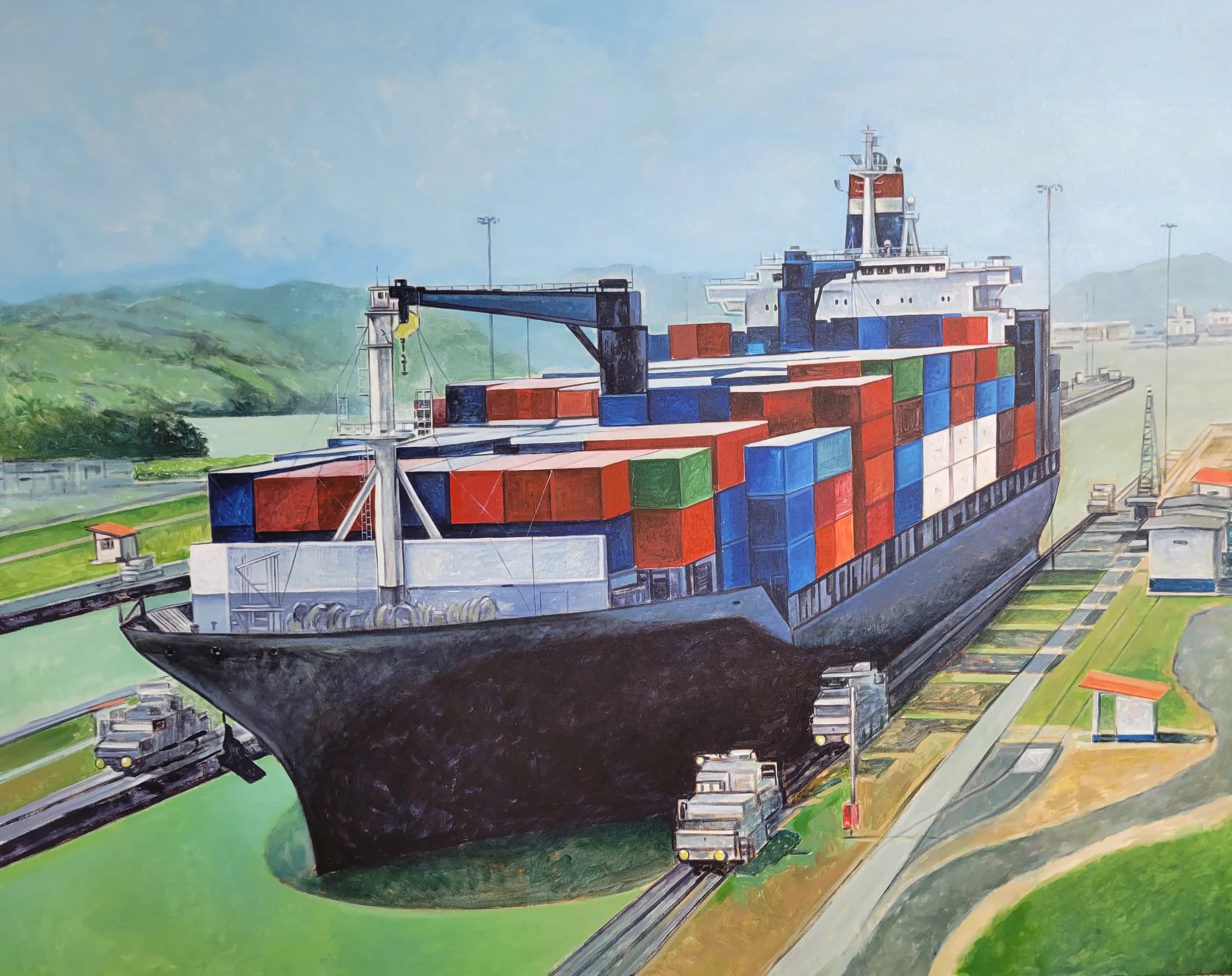 Artwork titled Panama Canal No. 1