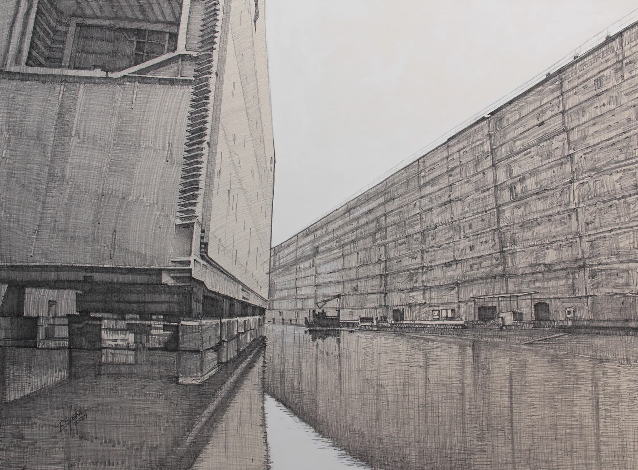 Artwork titled Panama Canal No. 2